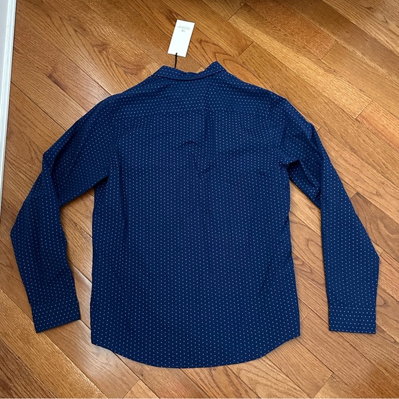 NWT SCOTCH & SODA Mens Blue Button up Shirt - Picture 5 of 5